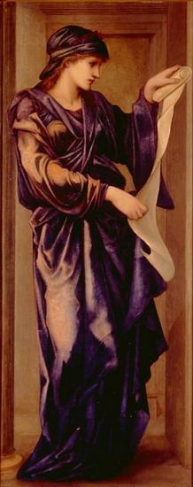 Sybil Präraffaeliten Sir Edward Burne Jones Ölgemälde